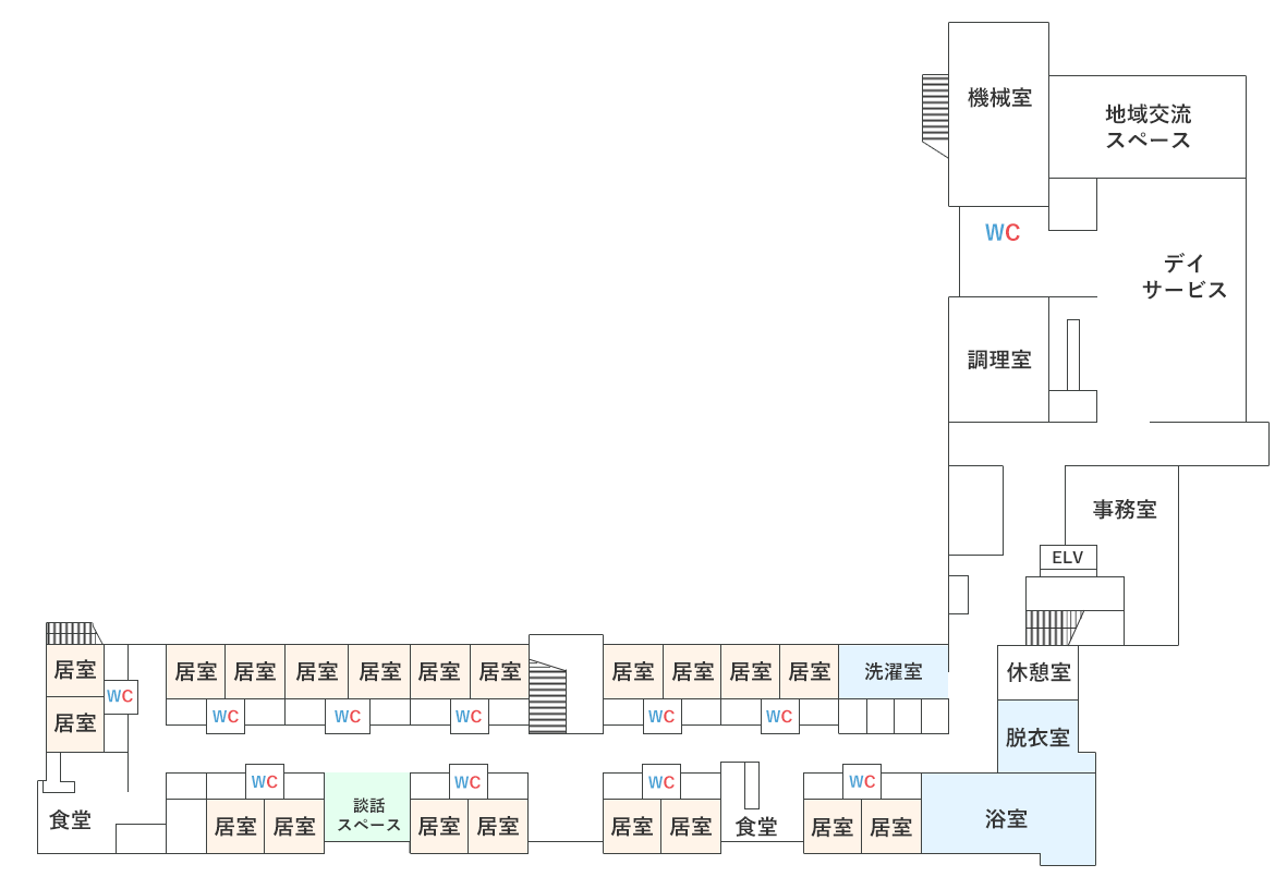 間取り図：1階