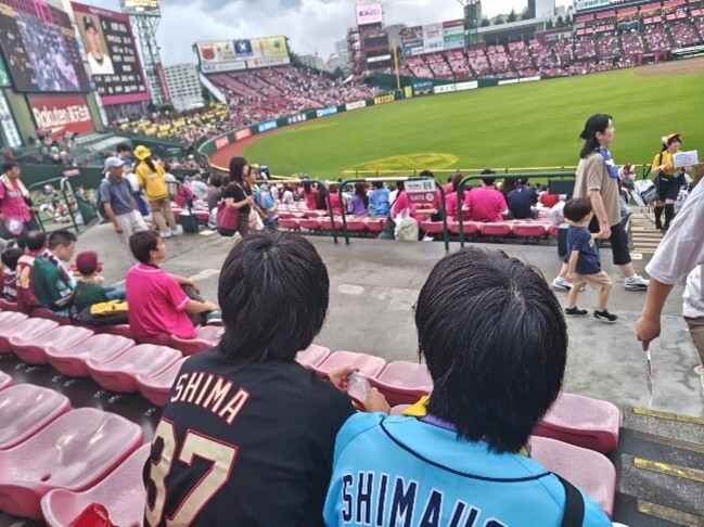 写真：稲刈り